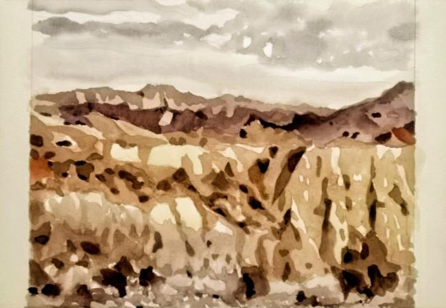 艺术扎根生涯 文字赞扬时期：走遍中国——中国文促会好意思术家写生创作步赴任疆段圆满收官