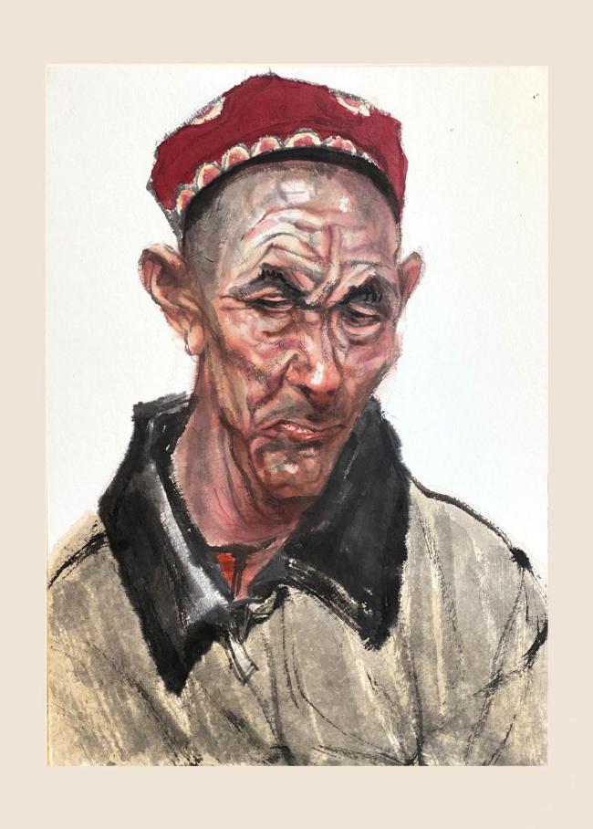 艺术扎根生涯 文字赞扬时期：走遍中国——中国文促会好意思术家写生创作步赴任疆段圆满收官