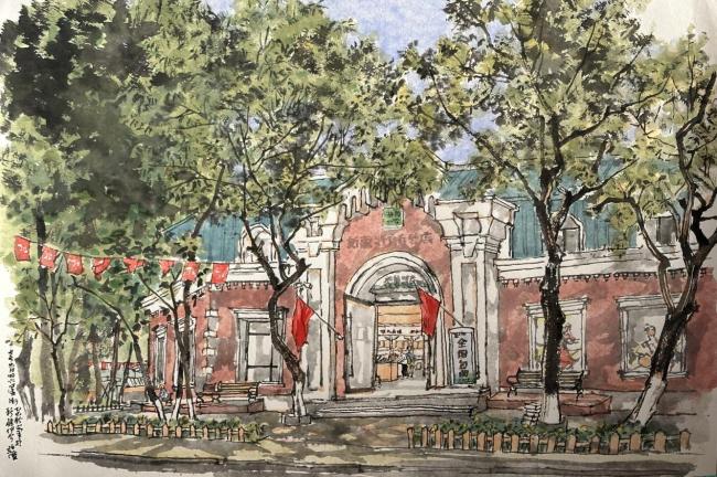 艺术扎根生涯 文字赞扬时期：走遍中国——中国文促会好意思术家写生创作步赴任疆段圆满收官