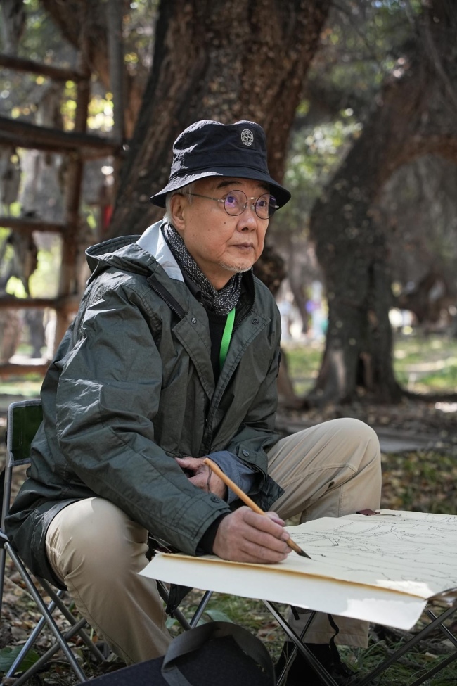 艺术扎根生涯 文字赞扬时期：走遍中国——中国文促会好意思术家写生创作步赴任疆段圆满收官