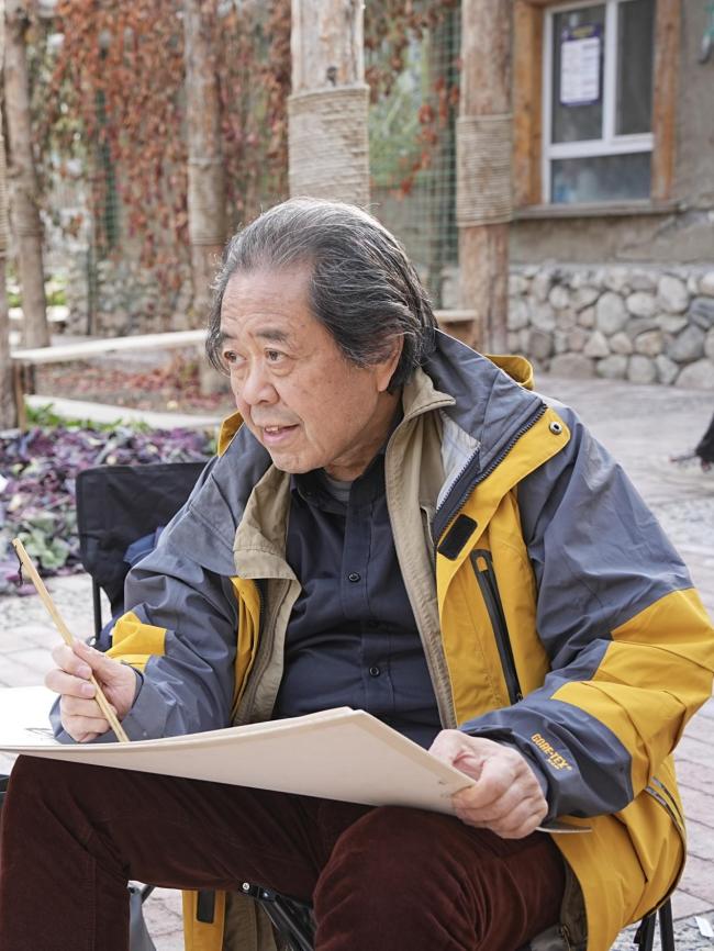 艺术扎根生涯 文字赞扬时期：走遍中国——中国文促会好意思术家写生创作步赴任疆段圆满收官