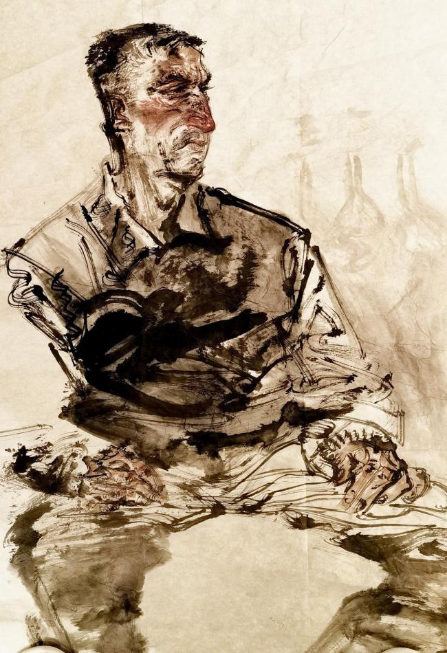 艺术扎根生涯 文字赞扬时期：走遍中国——中国文促会好意思术家写生创作步赴任疆段圆满收官