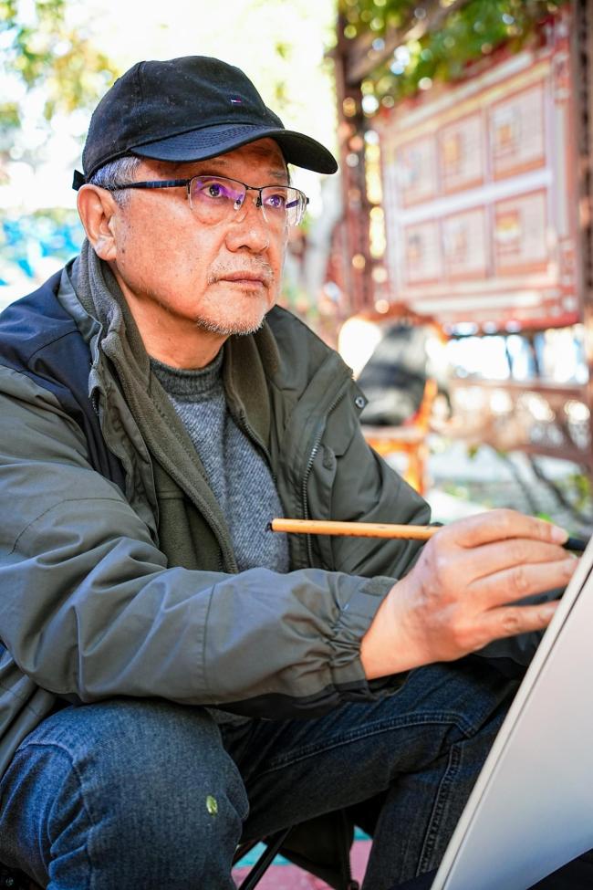 艺术扎根生涯 文字赞扬时期：走遍中国——中国文促会好意思术家写生创作步赴任疆段圆满收官