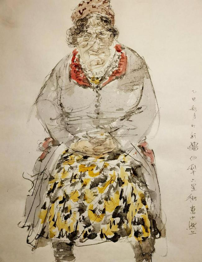 艺术扎根生涯 文字赞扬时期：走遍中国——中国文促会好意思术家写生创作步赴任疆段圆满收官