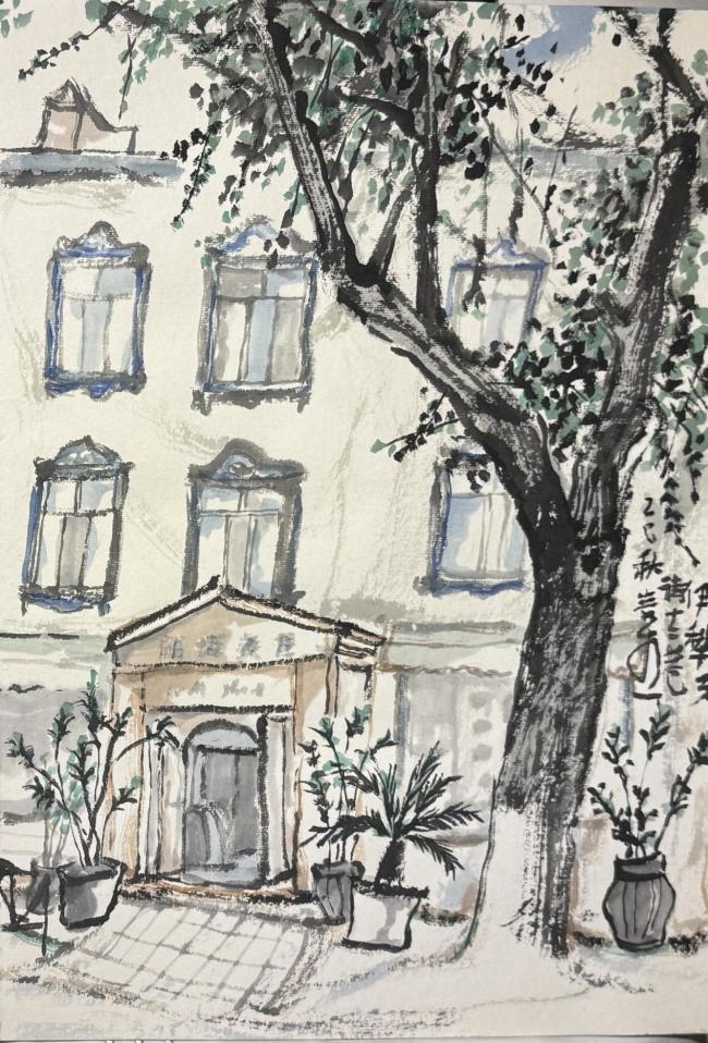 艺术扎根生涯 文字赞扬时期：走遍中国——中国文促会好意思术家写生创作步赴任疆段圆满收官