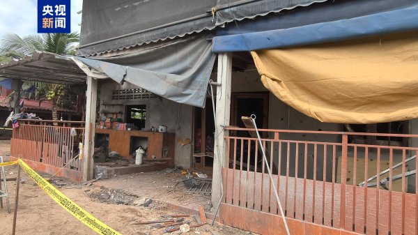 泰国边境地区炮声不休，留守巨匠躲入掩体